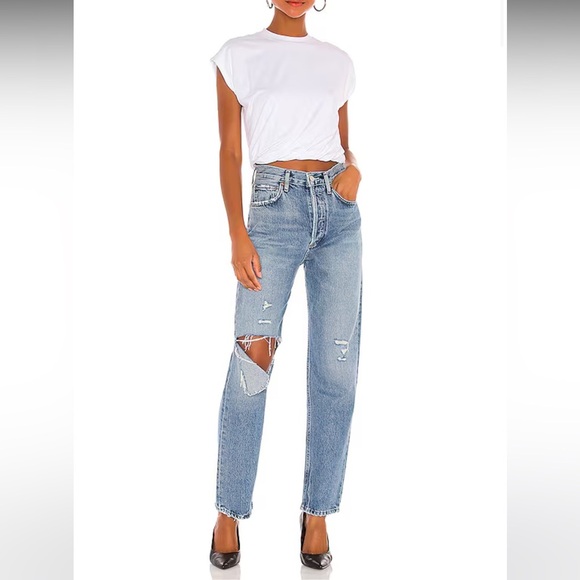 AGOLDE 90's Pinch Waist in Lineup Size 27 - Picture 4 of 10